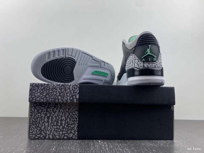 Jordan Air Glow Green 3 CT8532-031 0704